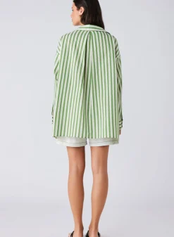 Esmaee Infinity Shirt - Fern Stripe