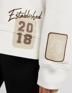 Foxwood Get There Crew - Vintage White