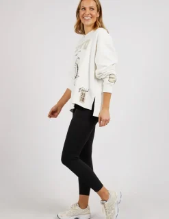 Foxwood Get There Crew - Vintage White