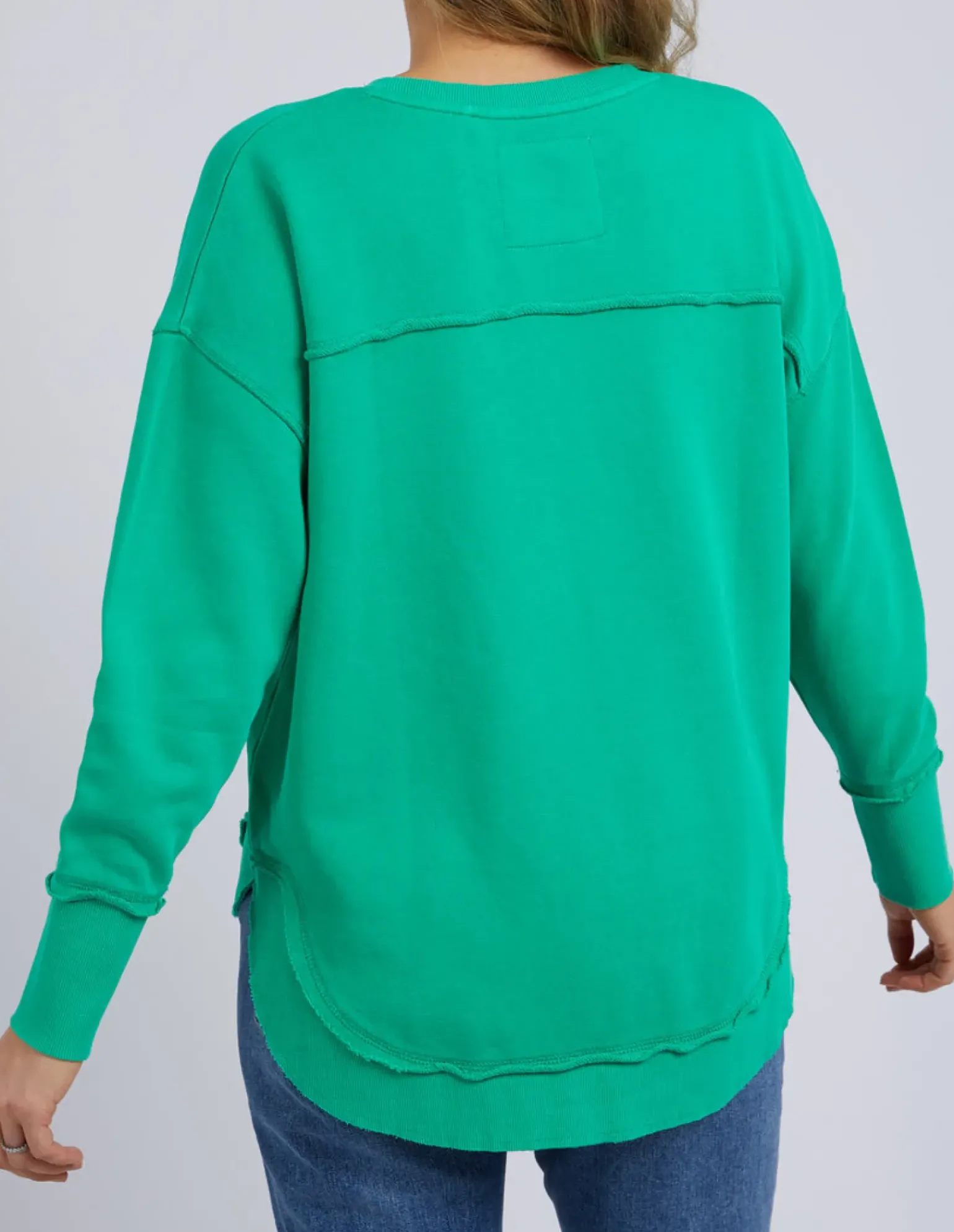 Foxwood Simplified Crew - Bright Green