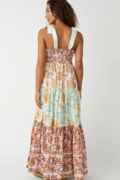 Free People Bluebell Maxi - Lilac Combo
