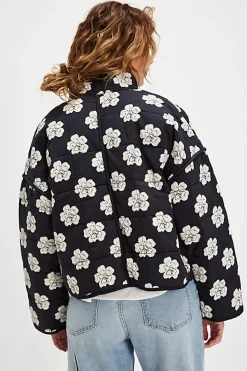 Free People Chloe Jacket - Night Blooms