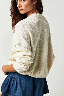 Free People Found My Friend Cardi- Cream