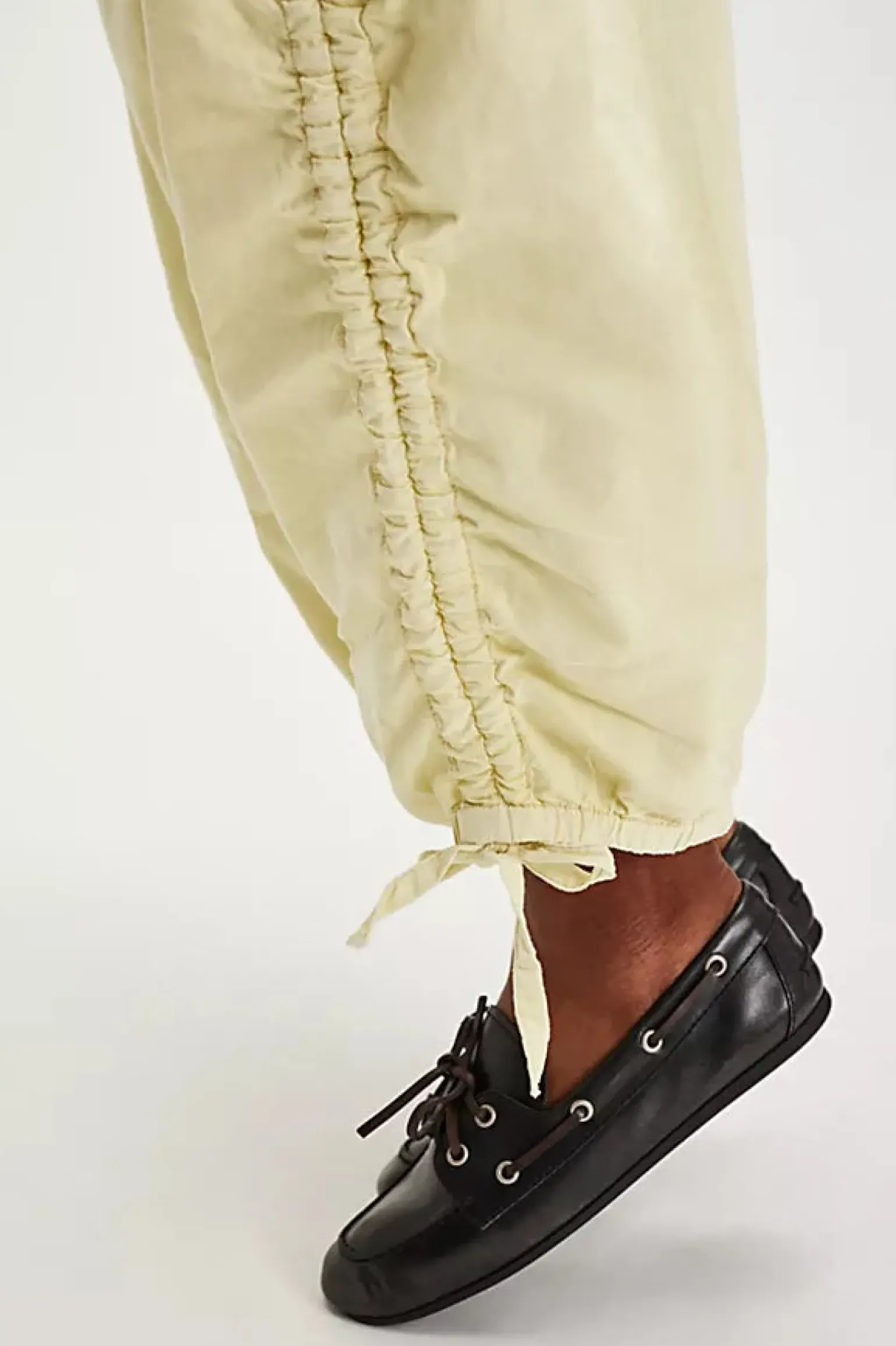 Free People Hadley Poplin Pant - Khaki Chino