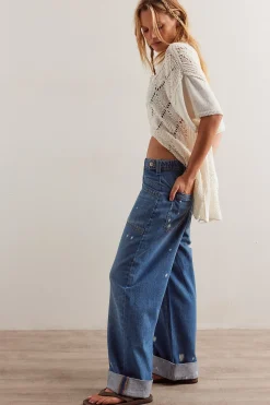 Free People Palmer Cuffed Jean