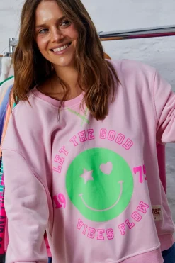 Hammil & Co Happy Sweat - Pink