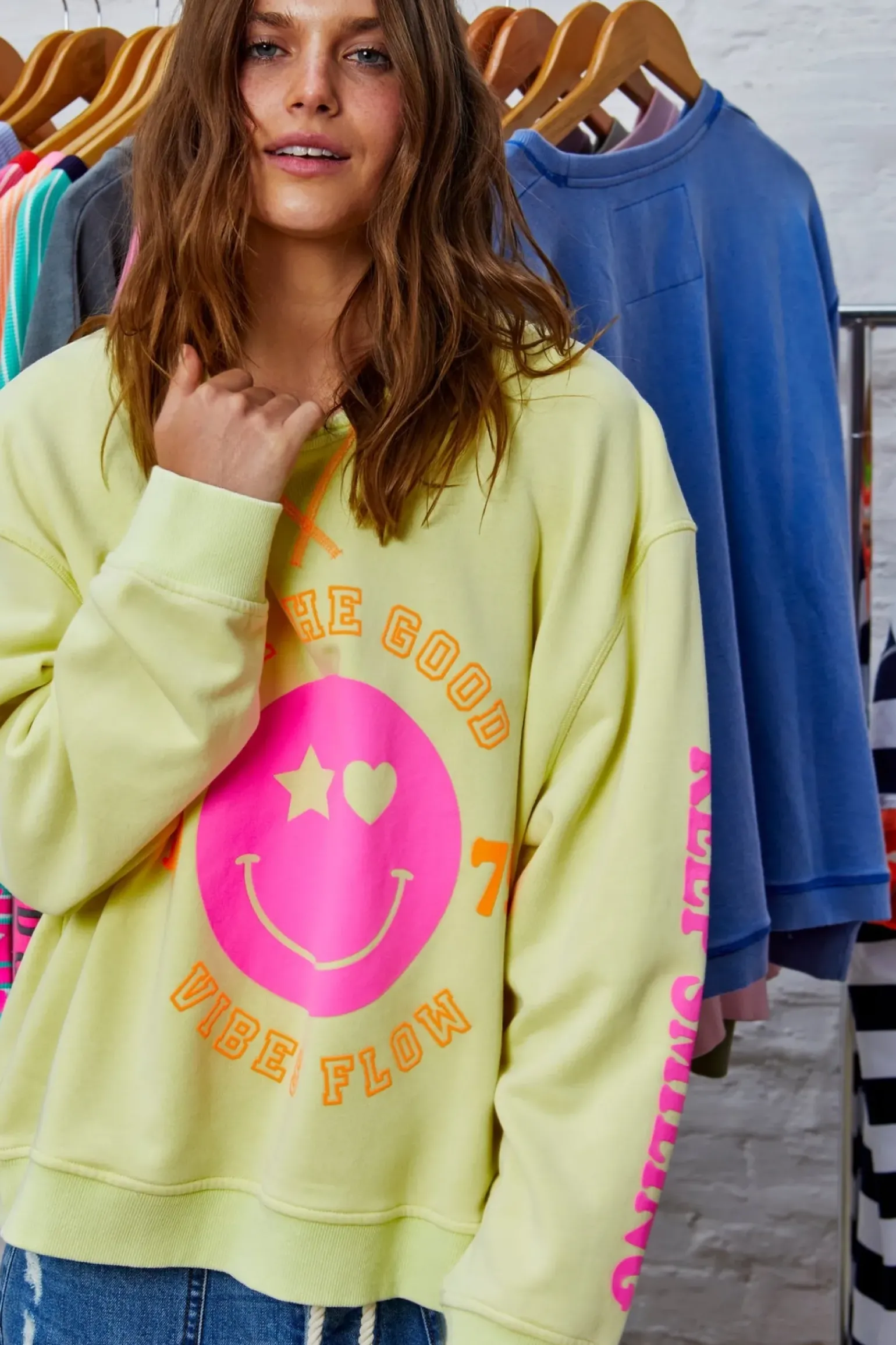 Hammill & Co Happy Sweat - Lemon