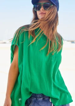 Hammill & Co Island Soul Shirt - Emerald