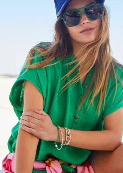 Hammill & Co Island Soul Shirt - Emerald
