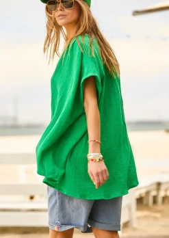 Hammill & Co Island Soul Shirt - Emerald