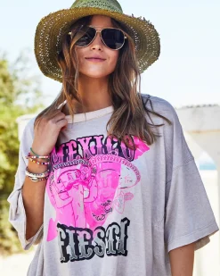 Hammill & Co Vintage Fiesta Tee - Natural