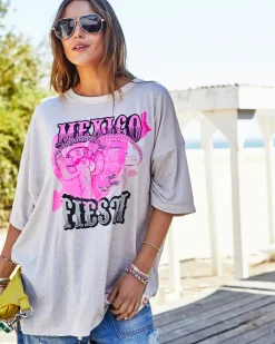 Hammill & Co Vintage Fiesta Tee - Natural