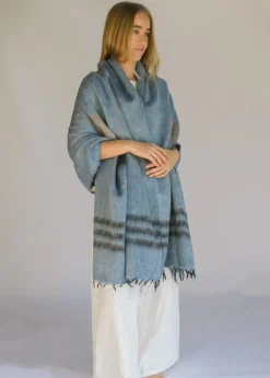 Hobo & Hatch Aztec Poncho- Denim