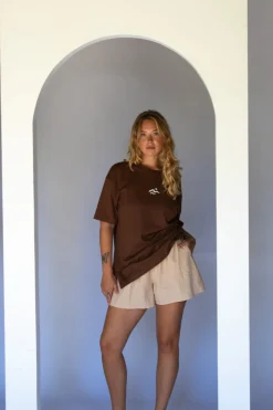 Hobo & Hatch Coast Tee - Chocolate
