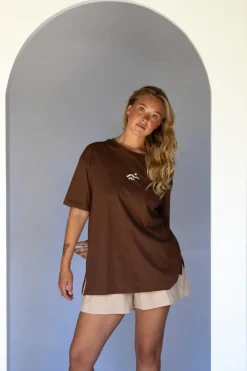 Hobo & Hatch Coast Tee - Chocolate
