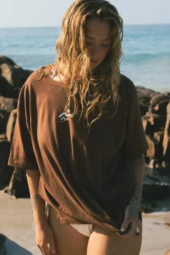 Hobo & Hatch Coast Tee - Chocolate