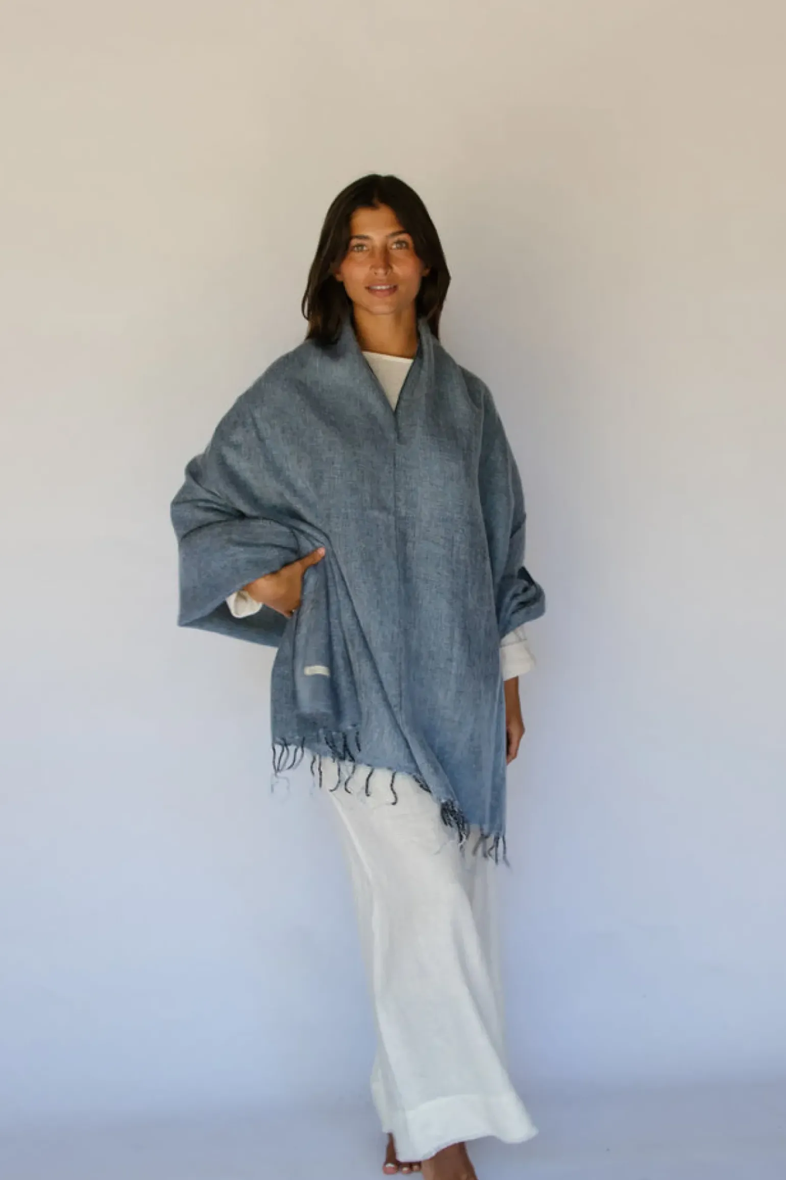 Hobo & Hatch Poncho- Denim