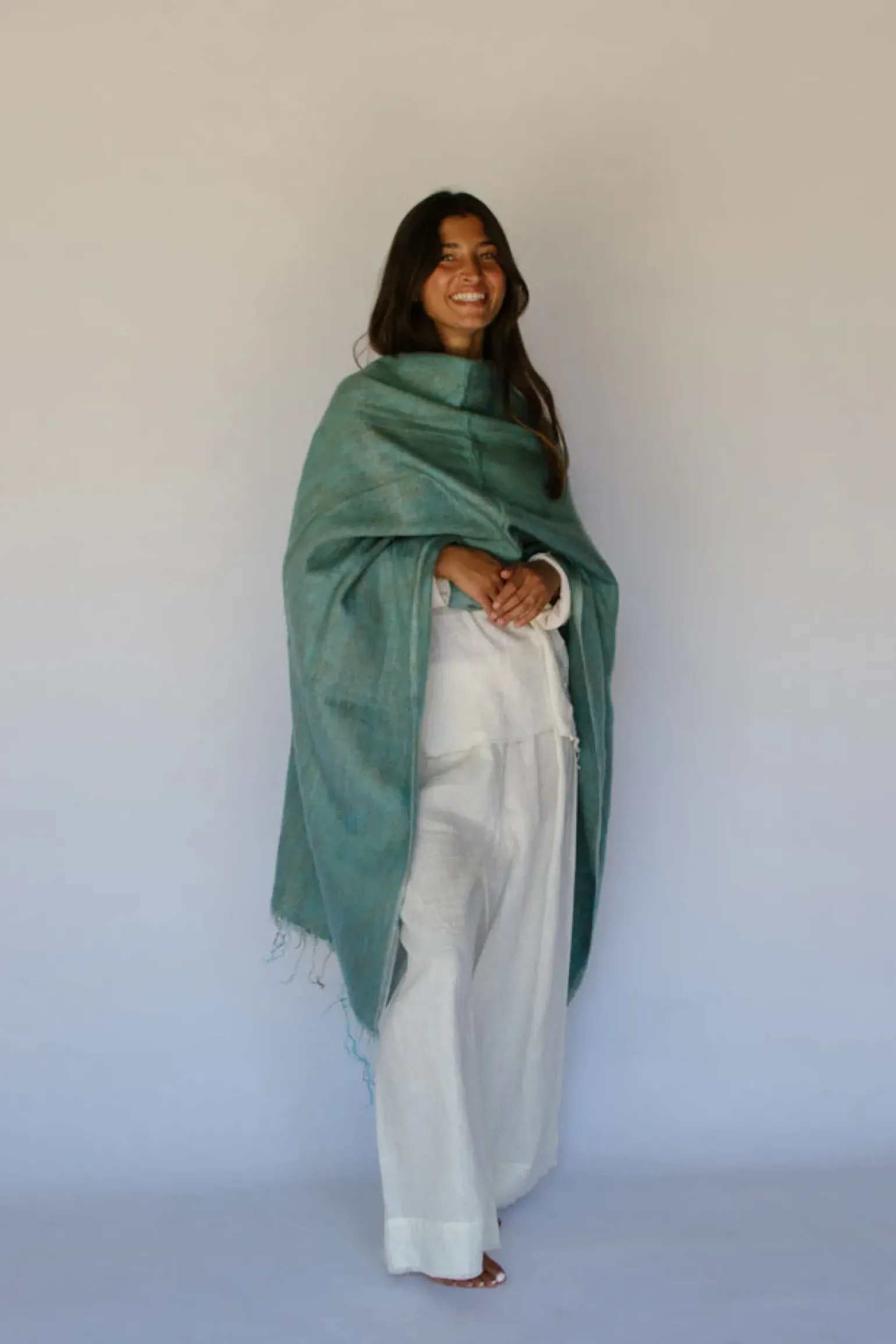 Hobo & Hatch Poncho- Marine
