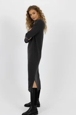 Humidity Elena Dress - Charcoal