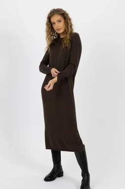 Humidity Elena Dress - Espresso