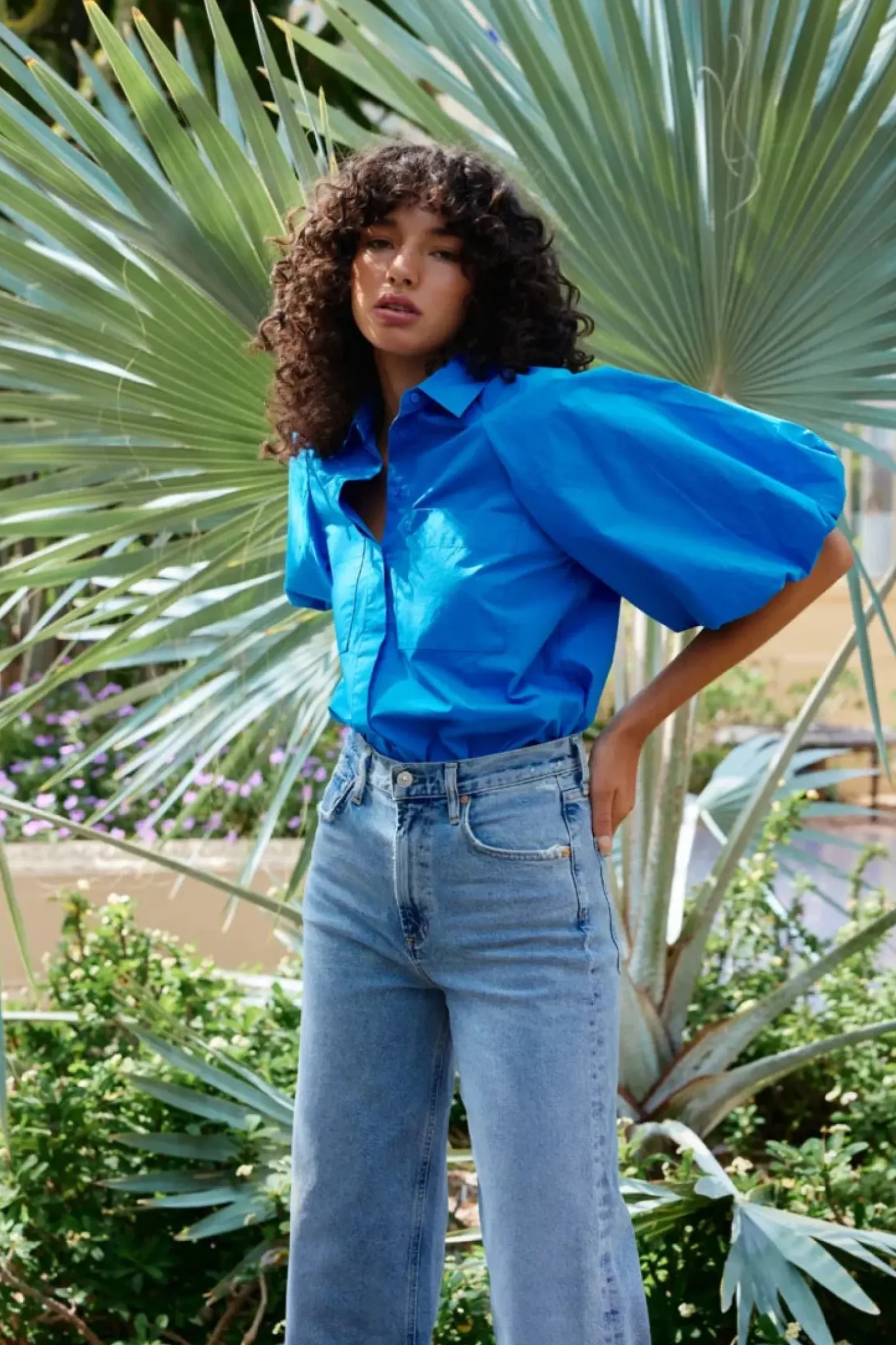 Kinney Zoya Shirt - Cobalt