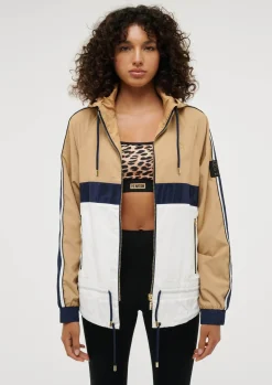 P.E Nation Cropped Man Down Jacket - Optic White