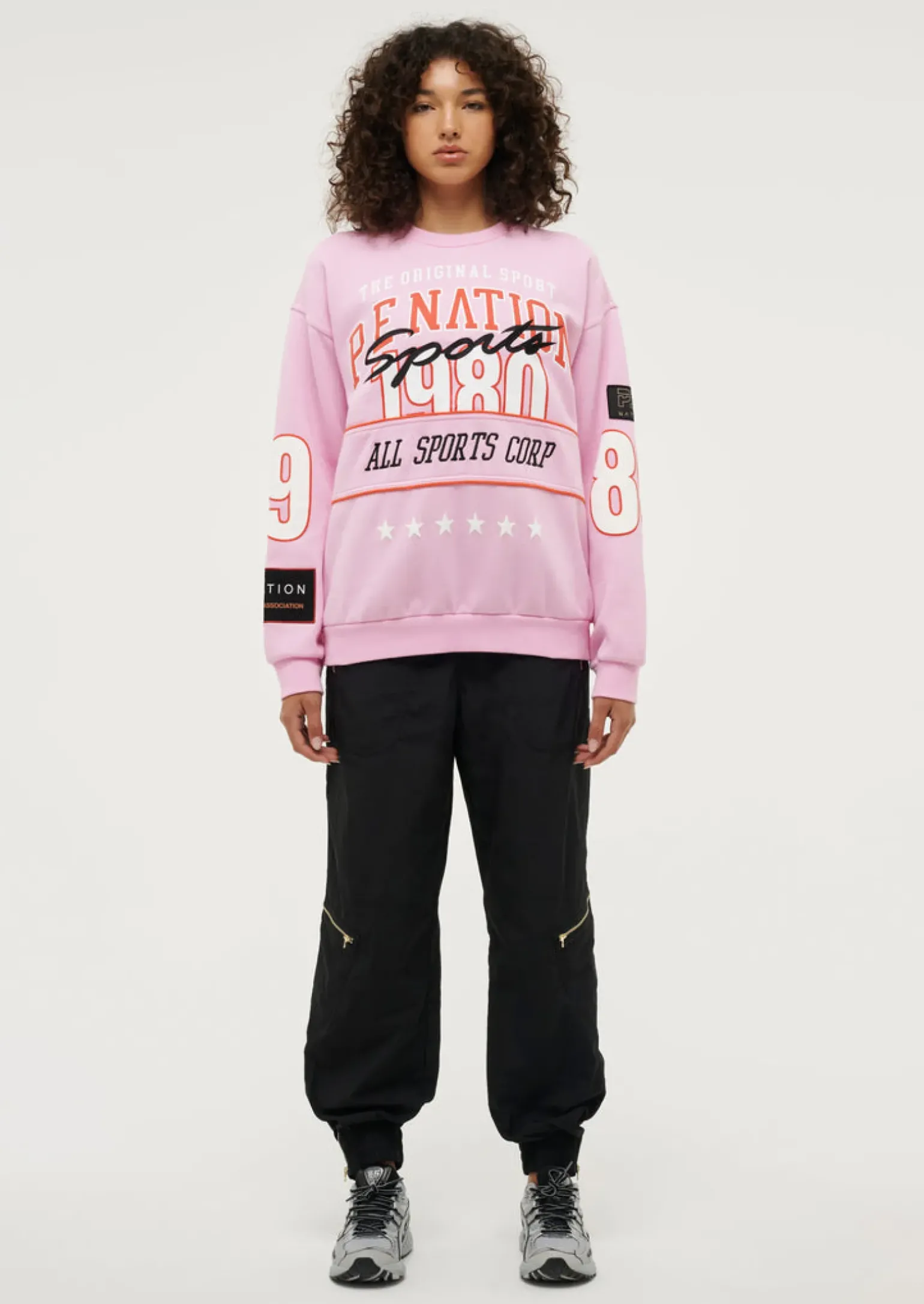 P.E Nation Summer League Sweat - Prism Pink