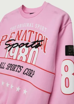 P.E Nation Summer League Sweat - Prism Pink