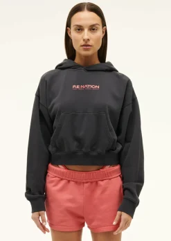 P.E Nation Transition Hoodie - Washed Ebony