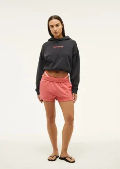 P.E Nation Transition Hoodie - Washed Ebony