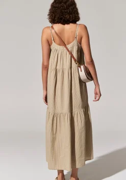 Pol Acacia Sundress - Light Khaki