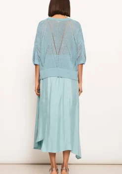 Pol Pier Knit Tee- Blue