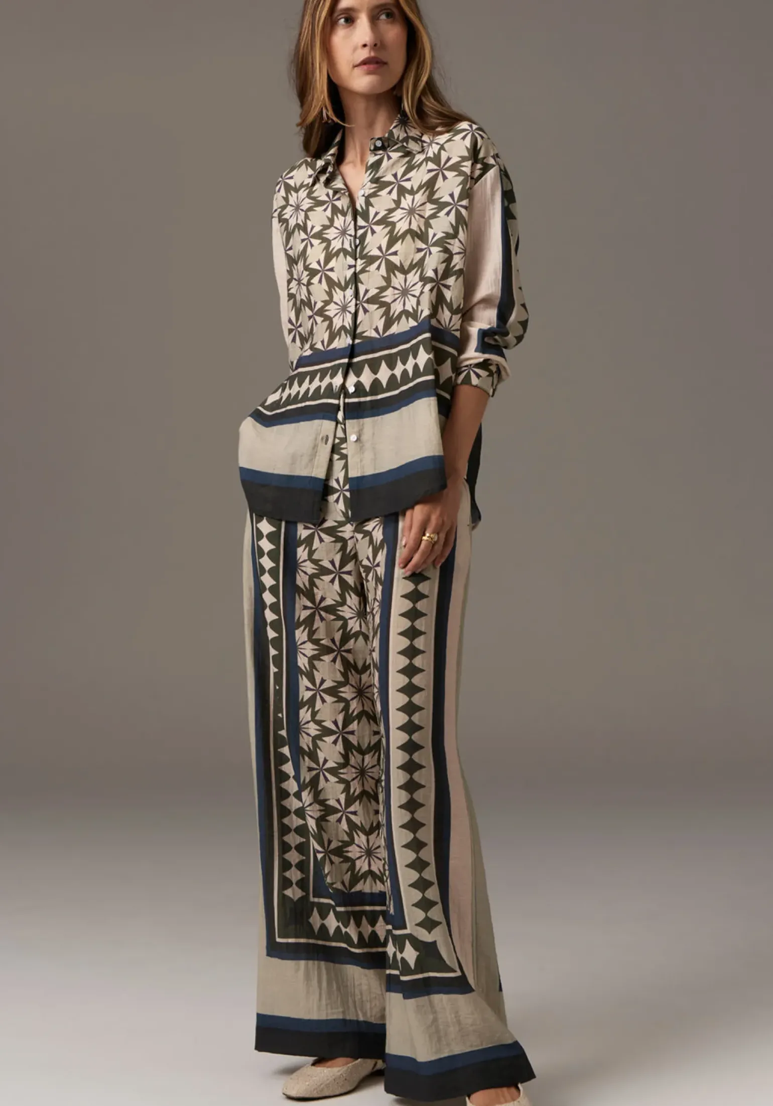 Pol Positano Shirt - Positano Print