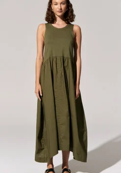 Pol Toya Tank Dress - Khaki