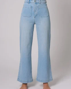 Rolla's Sailor Long Jean Sophie- Light Blue