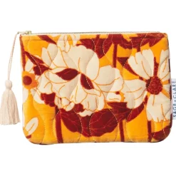 Sage & Clare Bernanda Velvet Pouch - Valencia