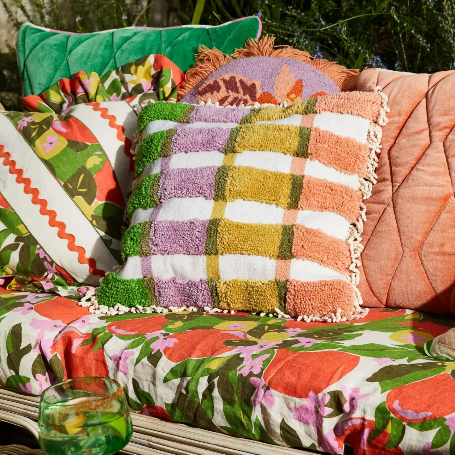 Sage & Clare Capistrano Tufted Cushion