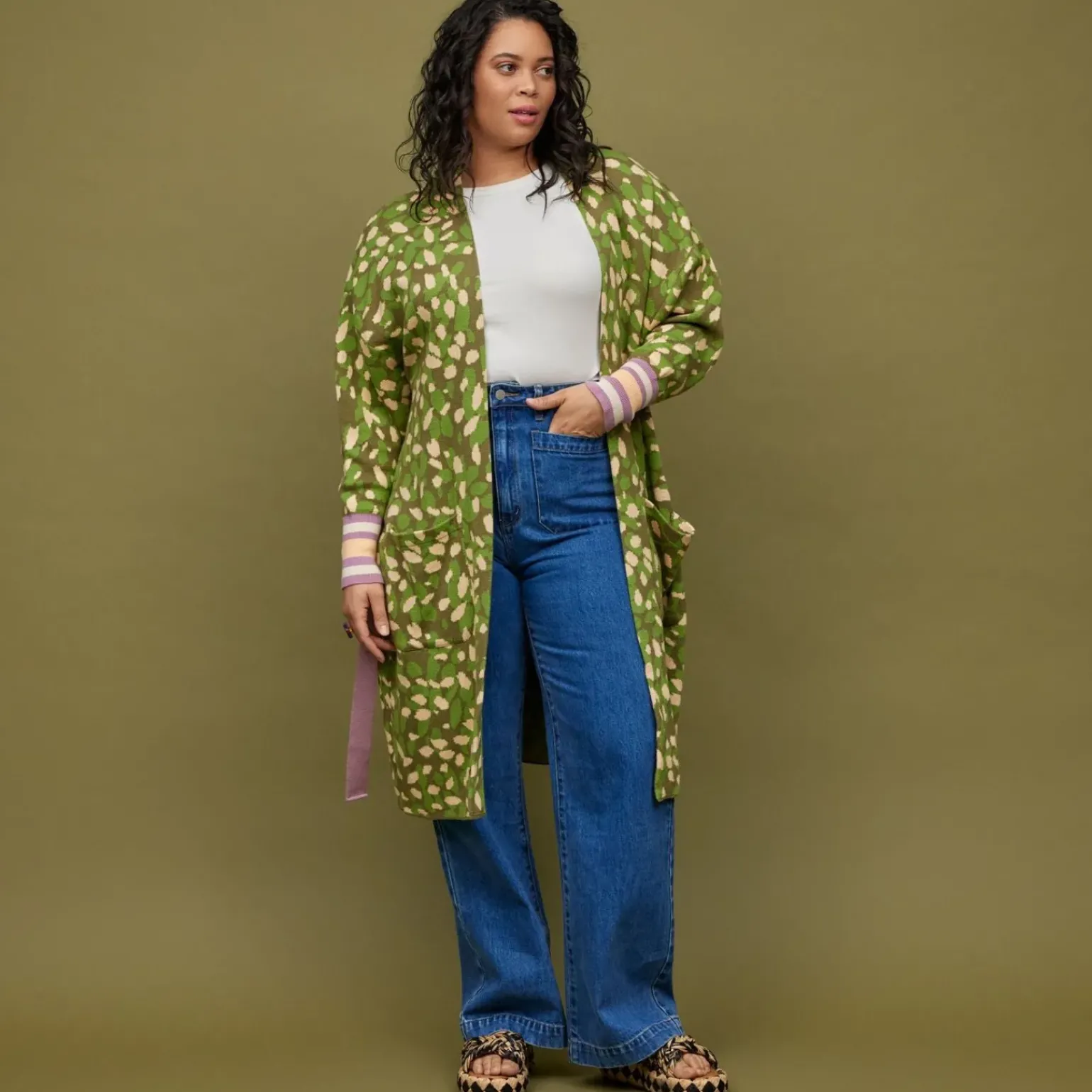 Sage & Clare Jacquard Robe - Hermosa