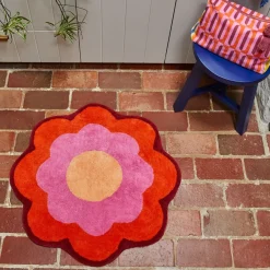 Sage & Clare Kiska Bath Mat - Dahlia