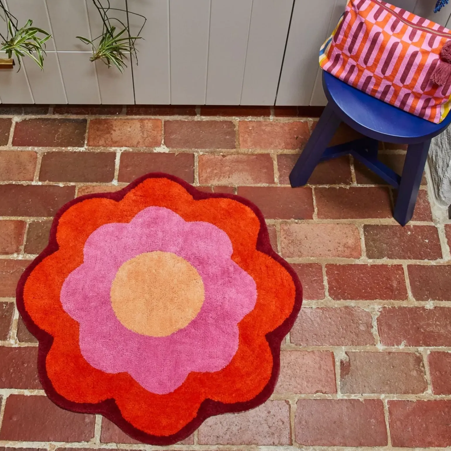 Sage & Clare Kiska Bath Mat - Dahlia