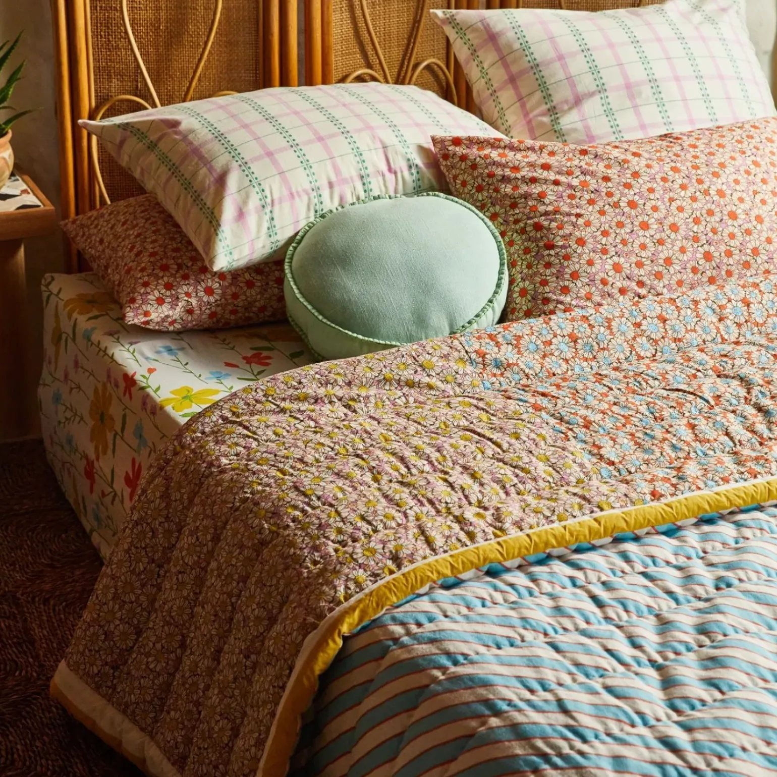 Sage & Clare Posie Floral Bedcover