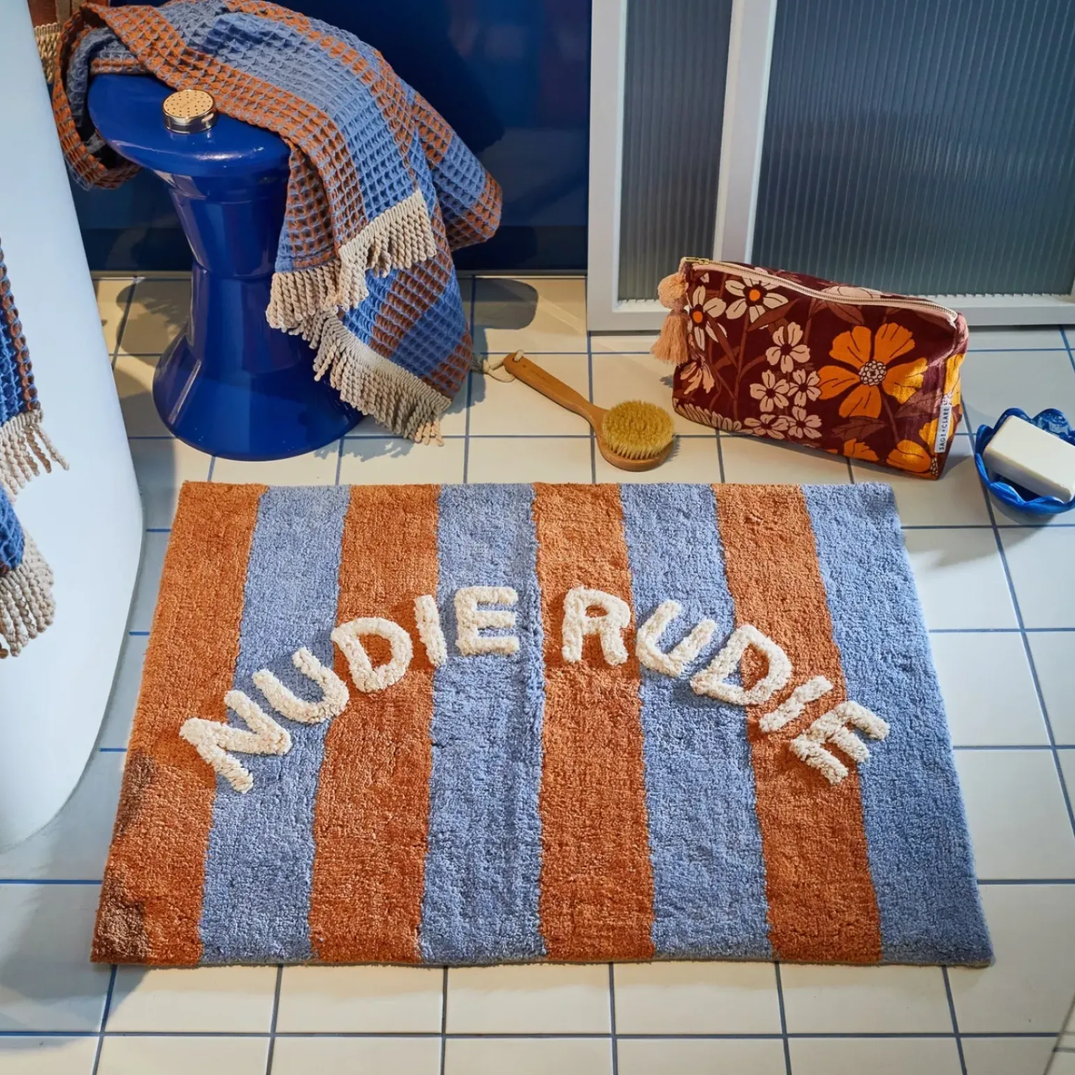 Sage & Clare Zelia Nudie Rudie Mat - Blue Jay
