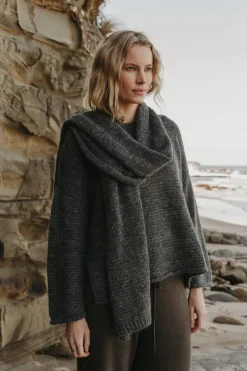 Talamaya Drift Airy Pullover - Heath Green
