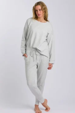 Talamaya Heavenly Fleece Windcheater - Silver Marle