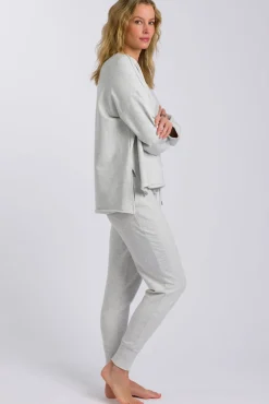 Talamaya Heavenly Fleece Windcheater - Silver Marle