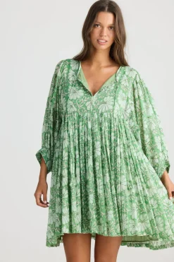 Talisman Wisteria Mini Dress - Apple Blossom