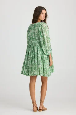 Talisman Wisteria Mini Dress - Apple Blossom