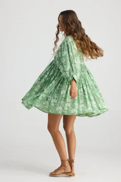 Talisman Wisteria Mini Dress - Apple Blossom
