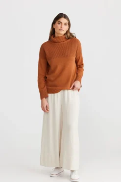 The Shanty Amor Knit - Terracotta