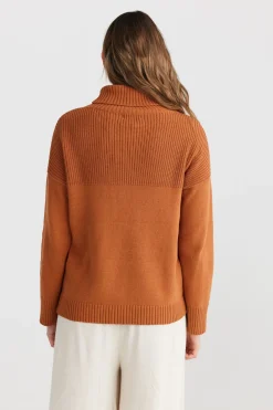 The Shanty Amor Knit - Terracotta